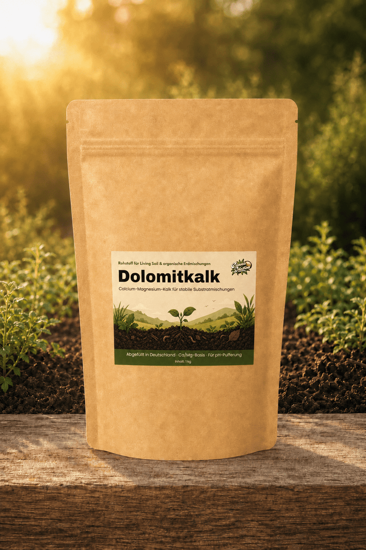 Dolomitkalk für Living Soil – Kohlensaurer Magnesiumkalk 90 - CannaSelection®