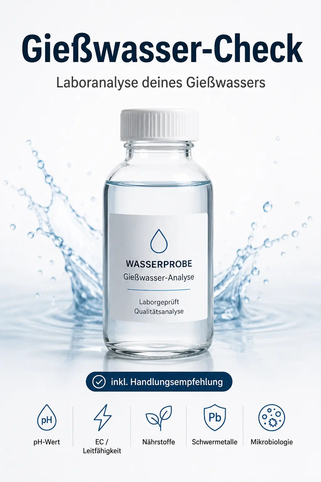 Gießwasser-Analyse - CannaSelection®