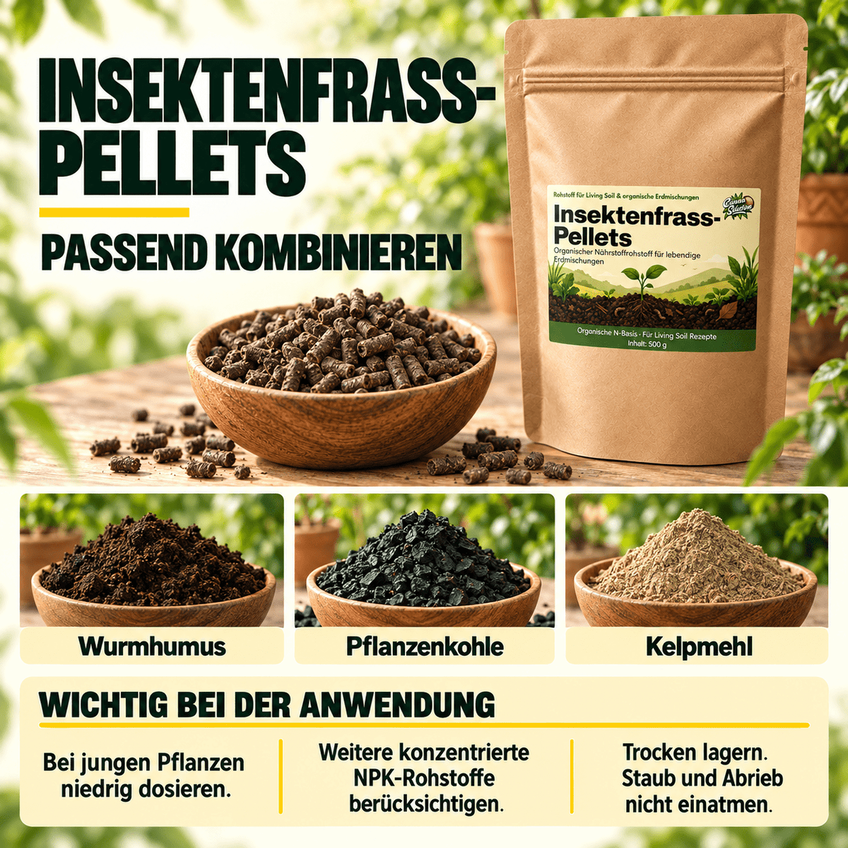 Insektenfrass-Pellets - CannaSelection®