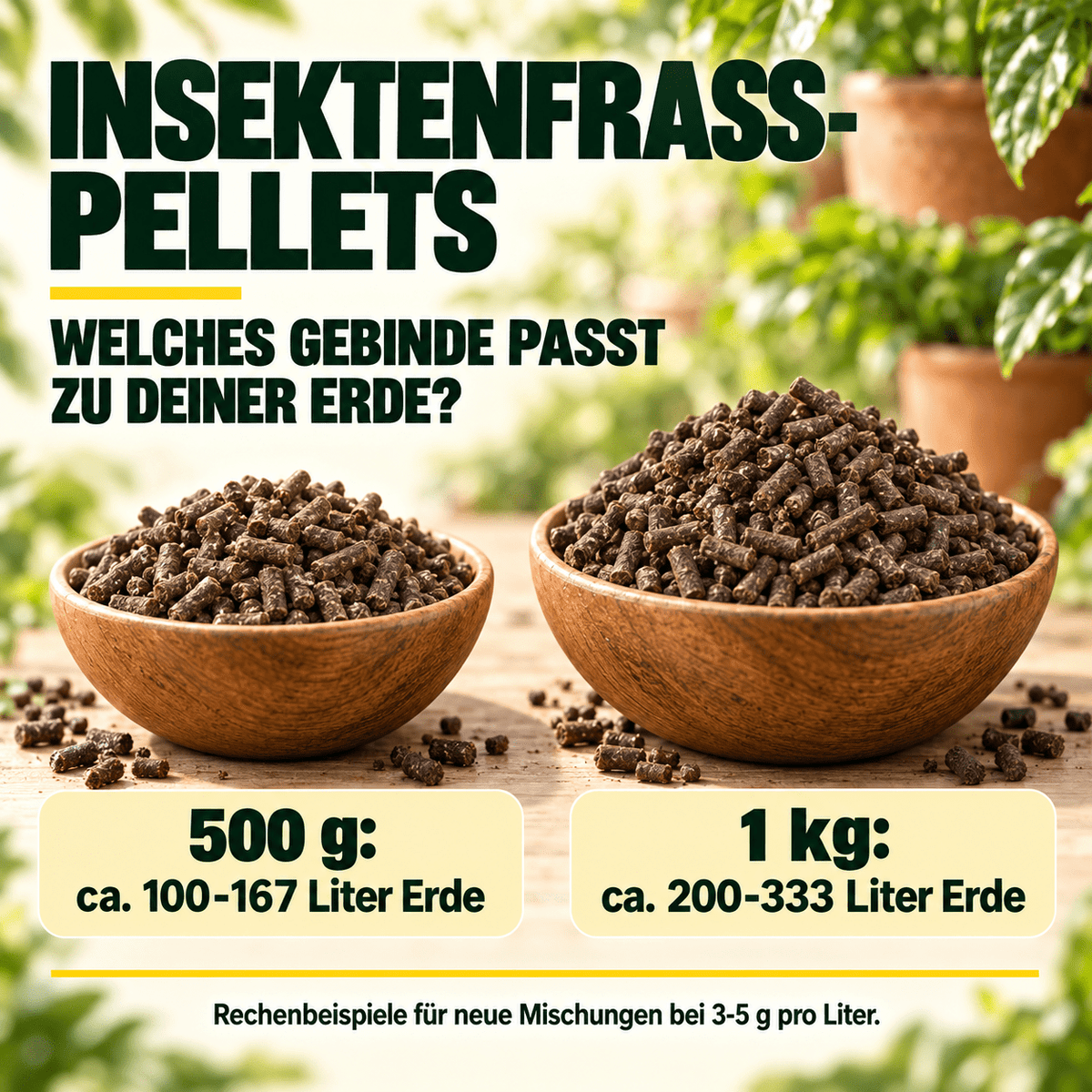 Insektenfrass-Pellets - CannaSelection®