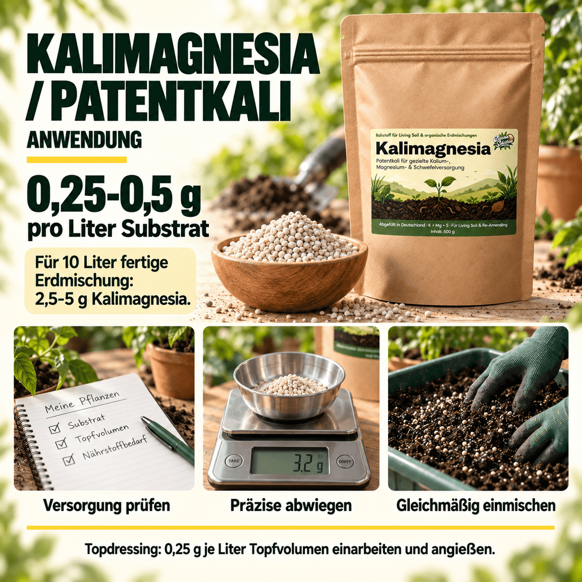 Kalimagnesia / Patentkali - CannaSelection®