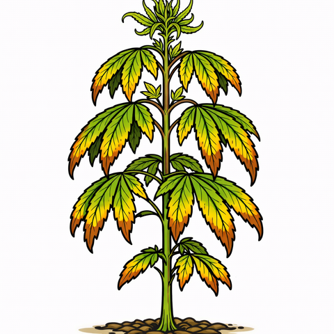 Potassium deficiency (K)