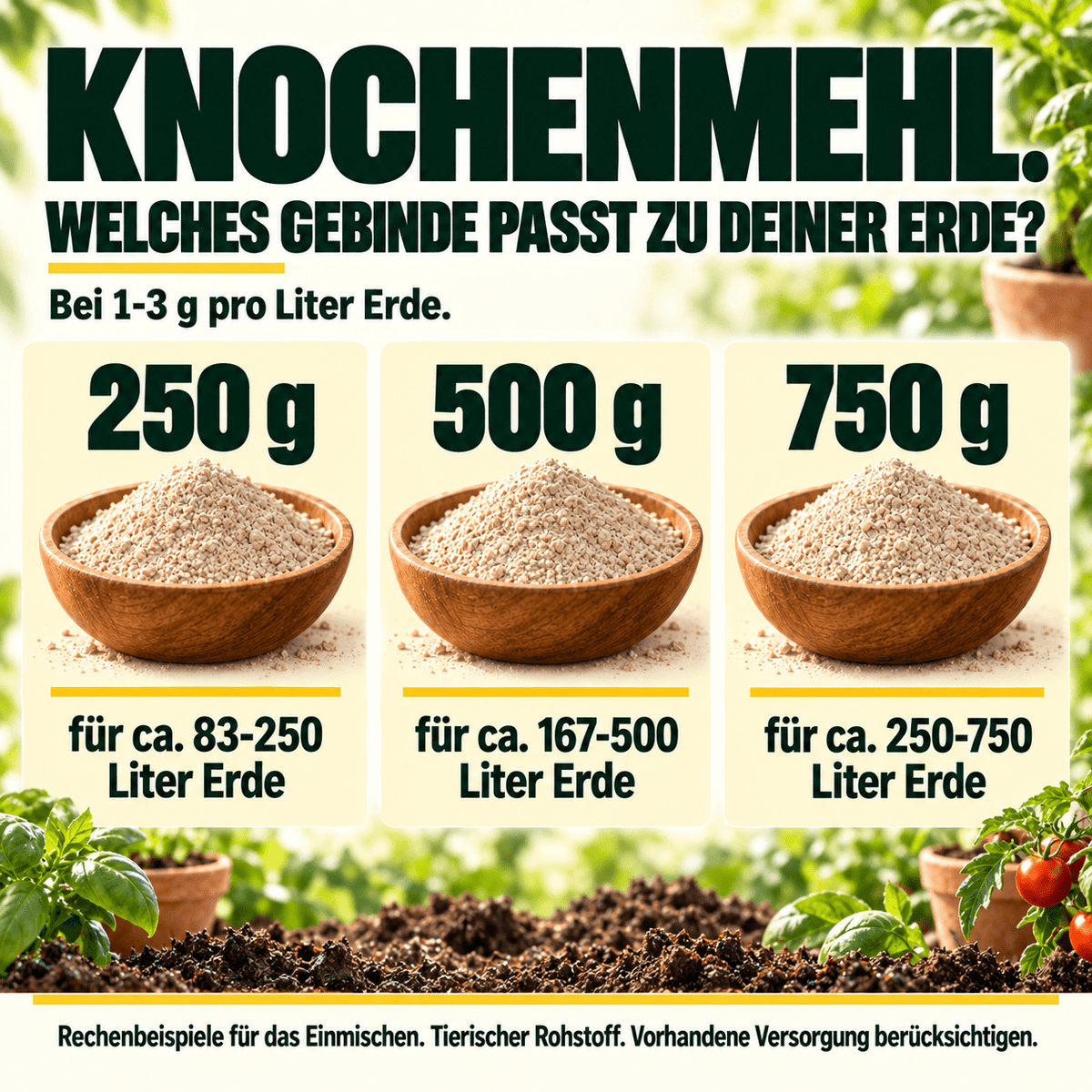 Knochenmehl - CannaSelection®