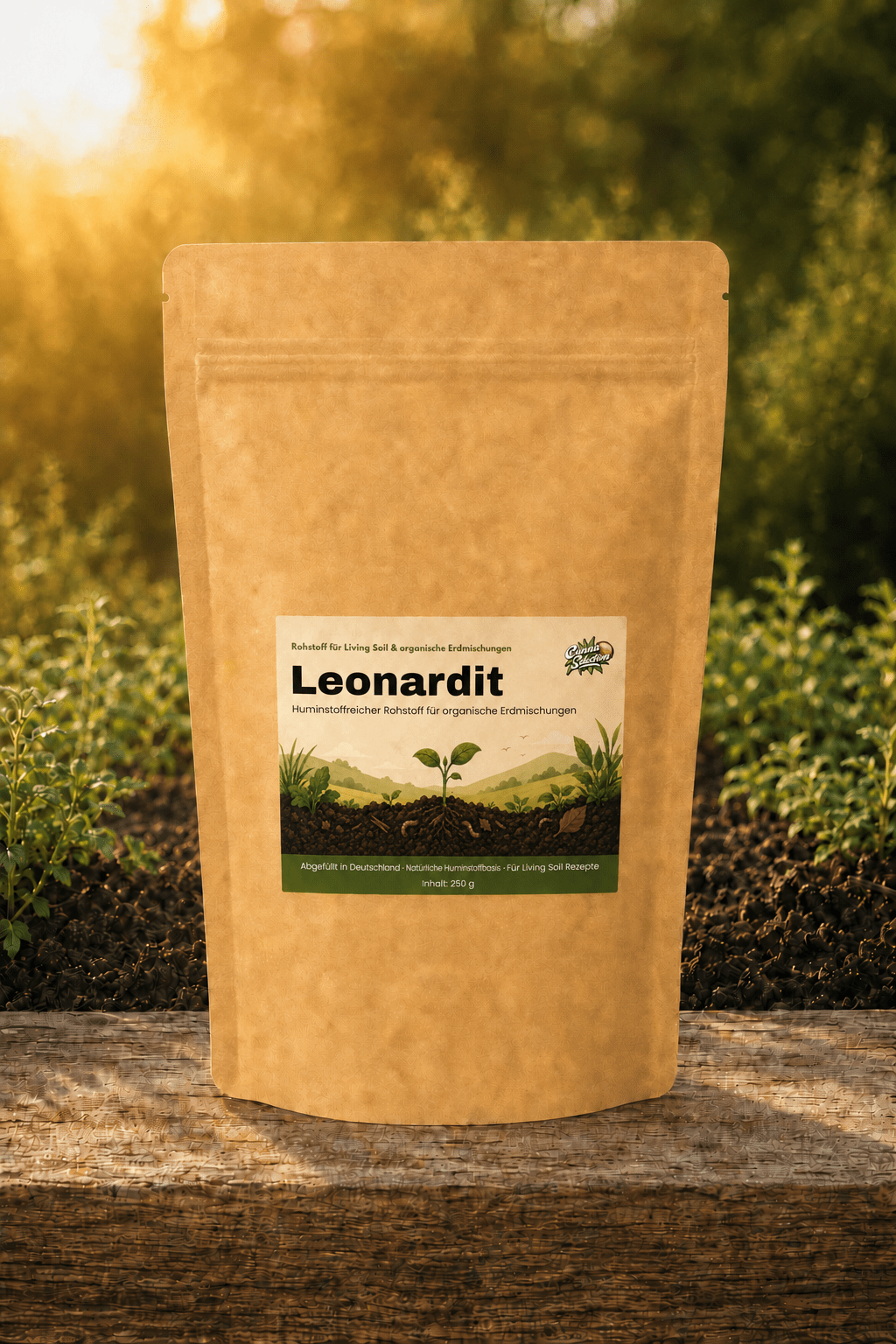 Leonardit – Huminstoff-Rohstoff für Living Soil - CannaSelection®