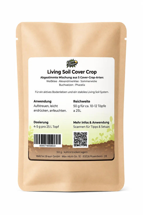 Living Soil Cover Crop Mix – 50 g
