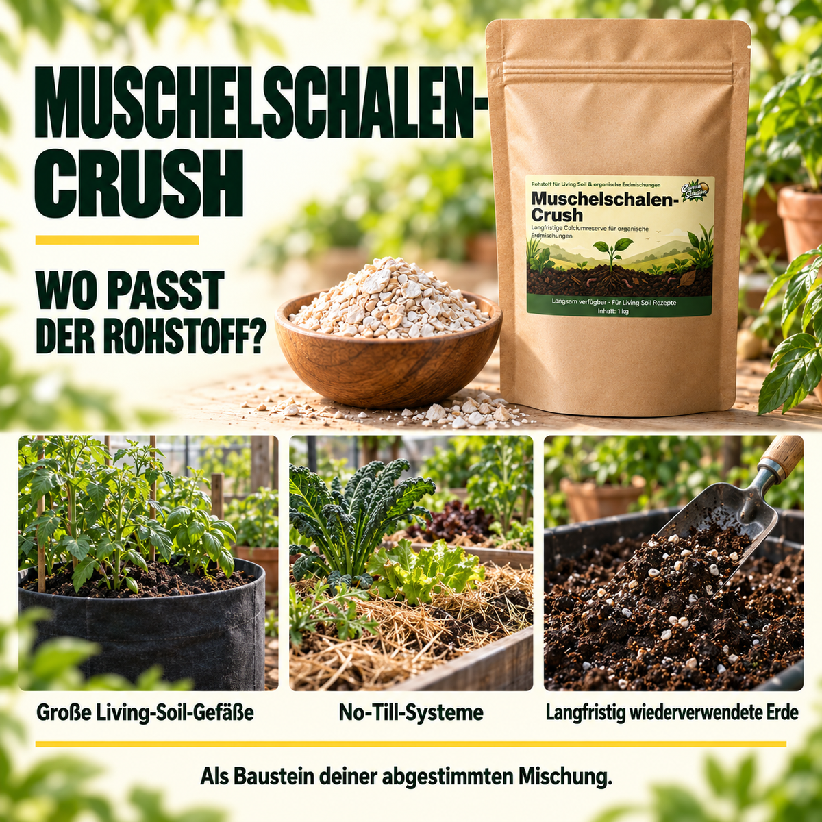 Muschelschalen-Crush - CannaSelection®