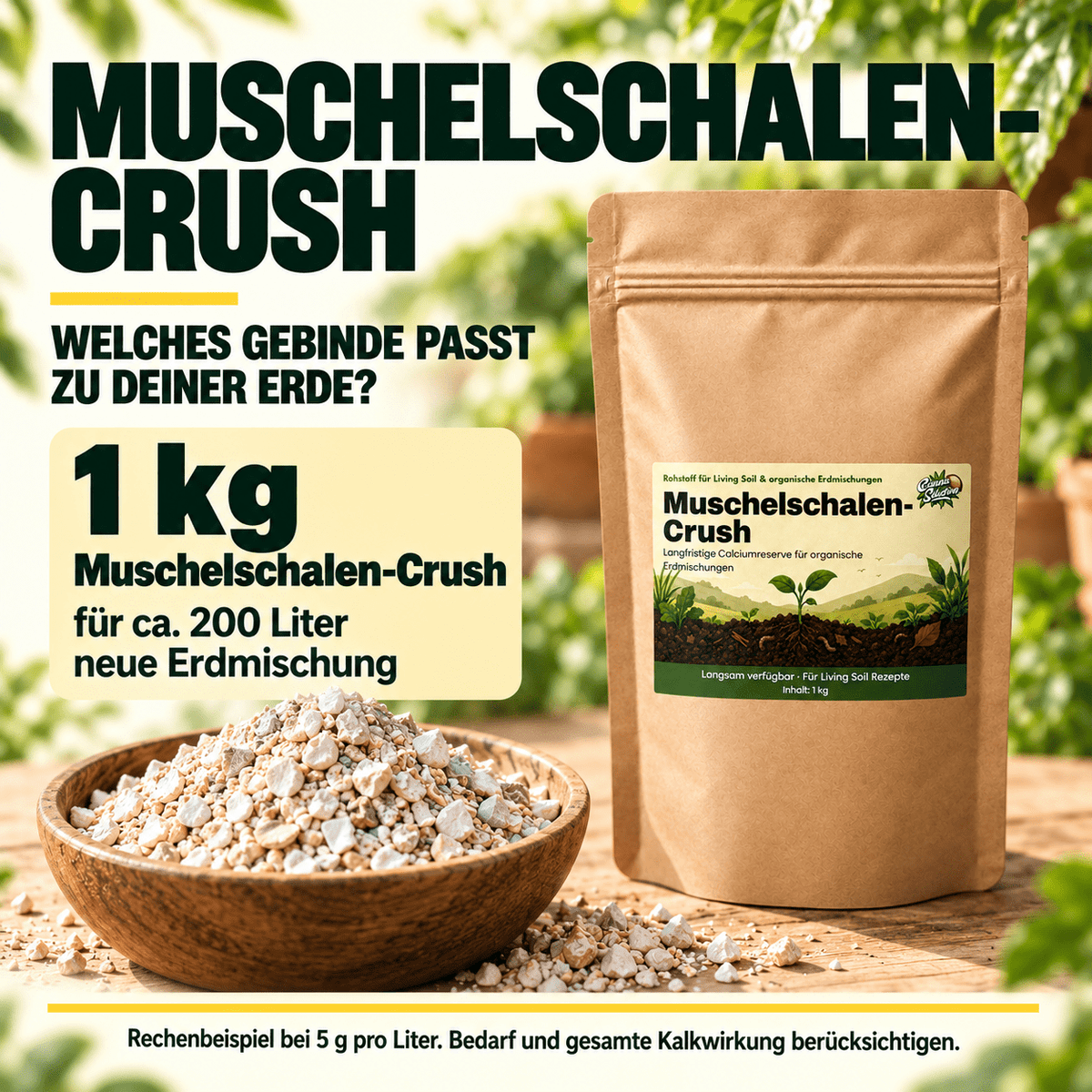 Muschelschalen-Crush - CannaSelection®