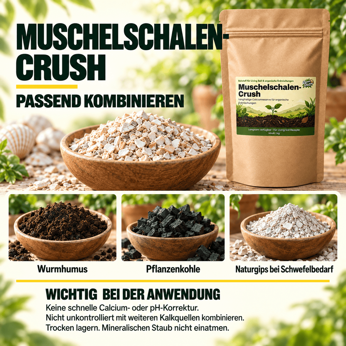 Muschelschalen-Crush - CannaSelection®