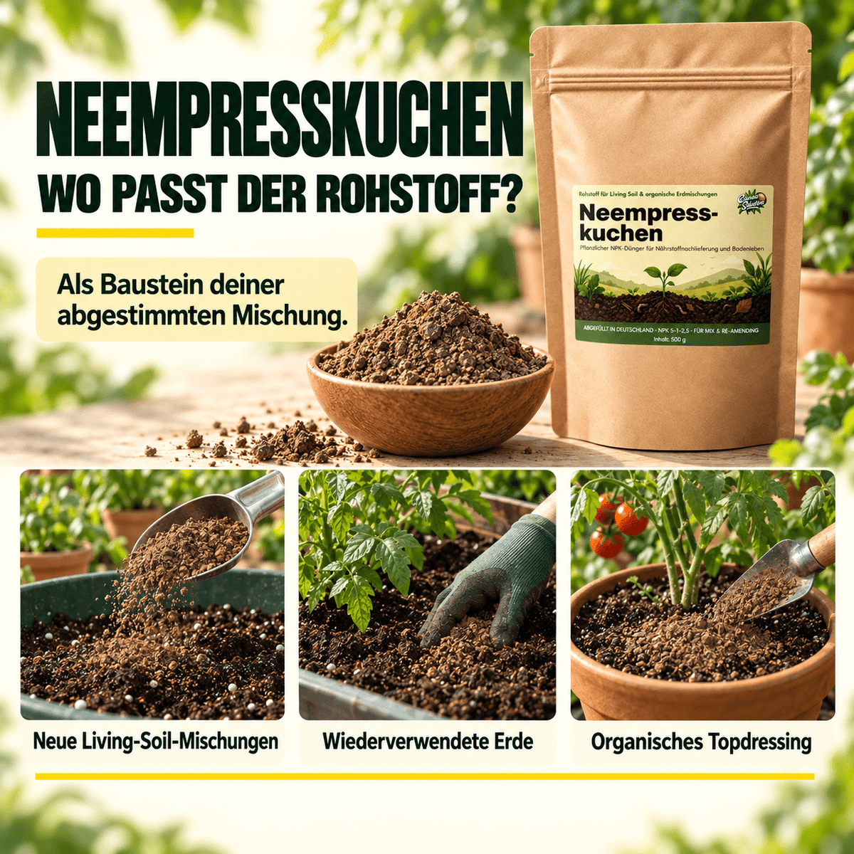 Neempresskuchen - CannaSelection®