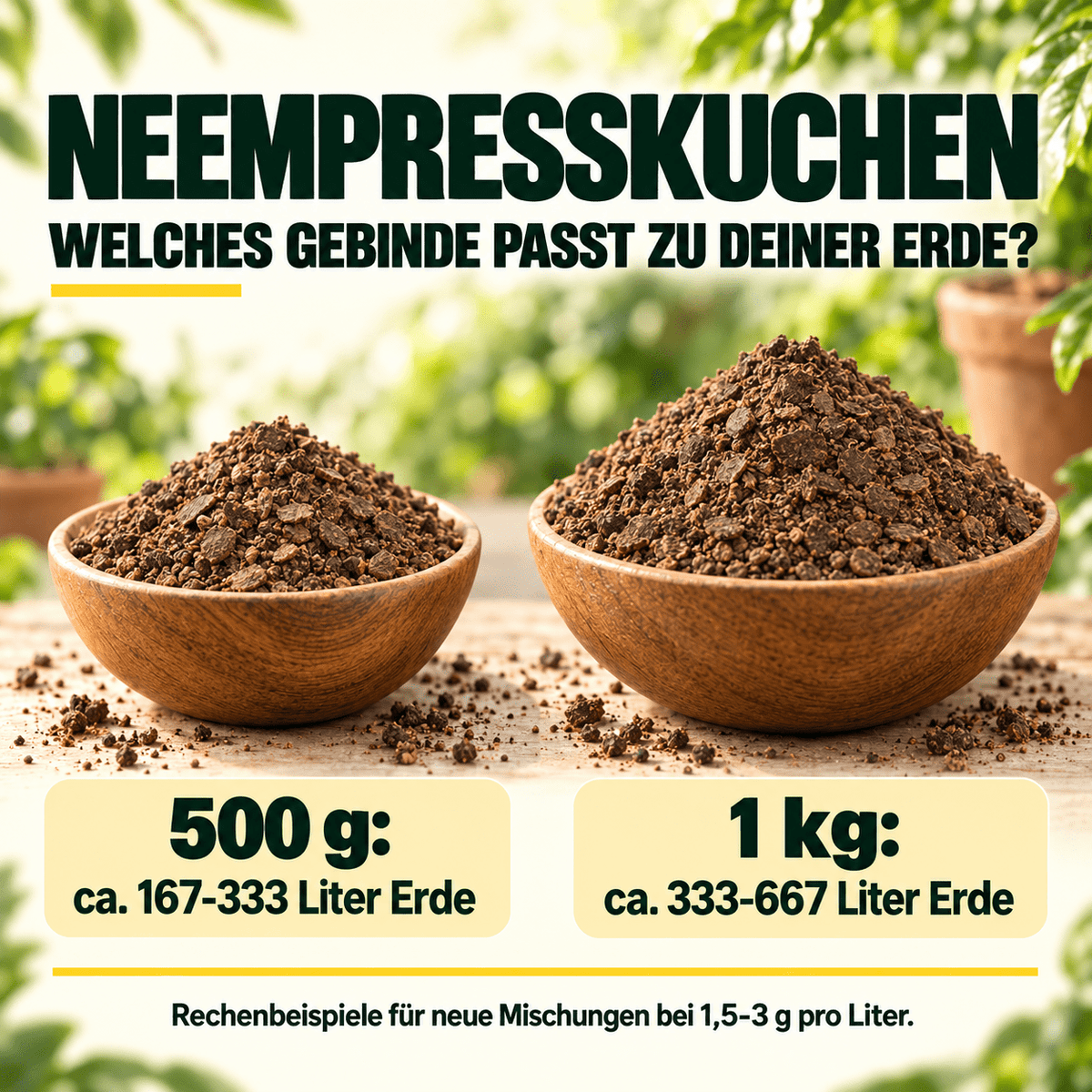 Neempresskuchen - CannaSelection®