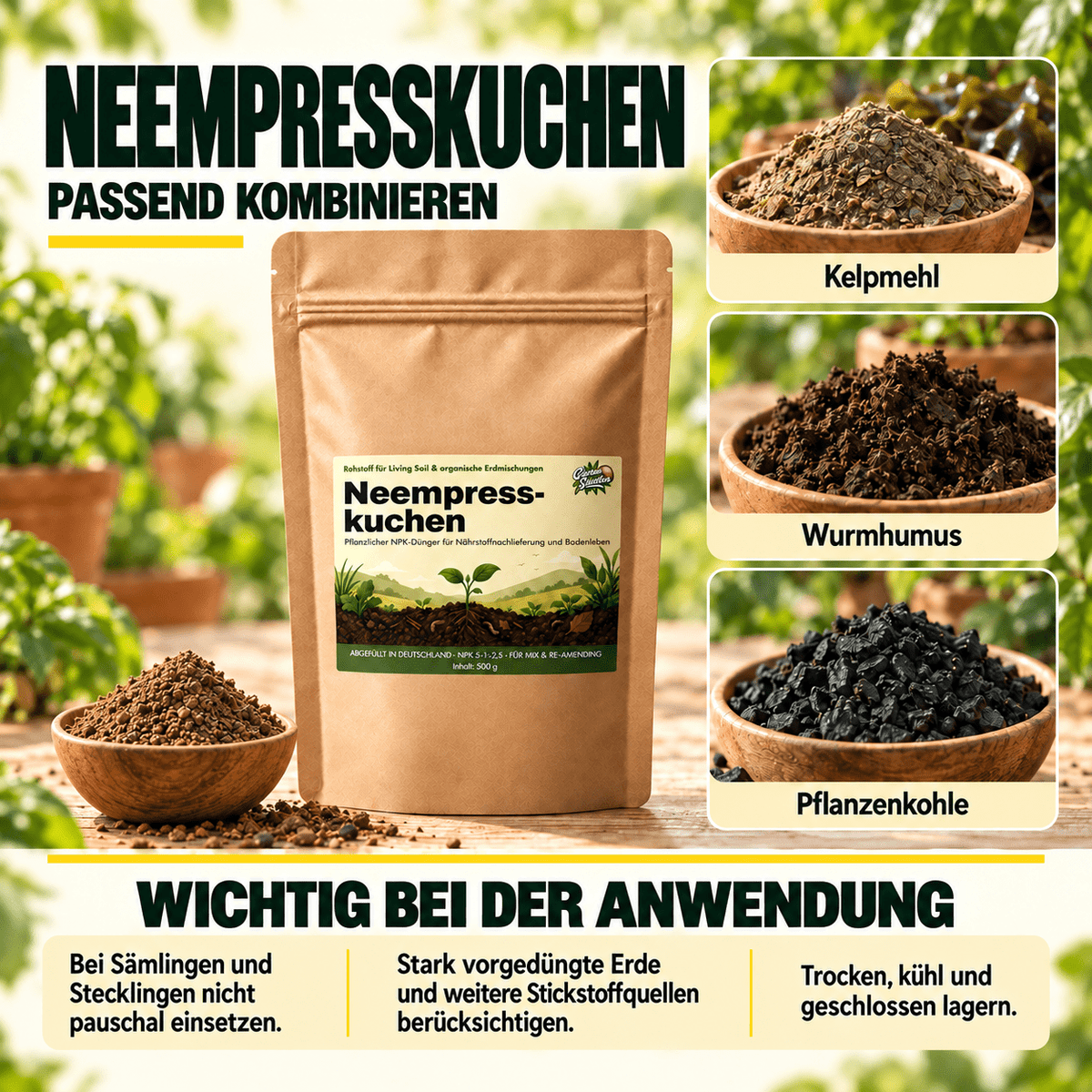 Neempresskuchen - CannaSelection®