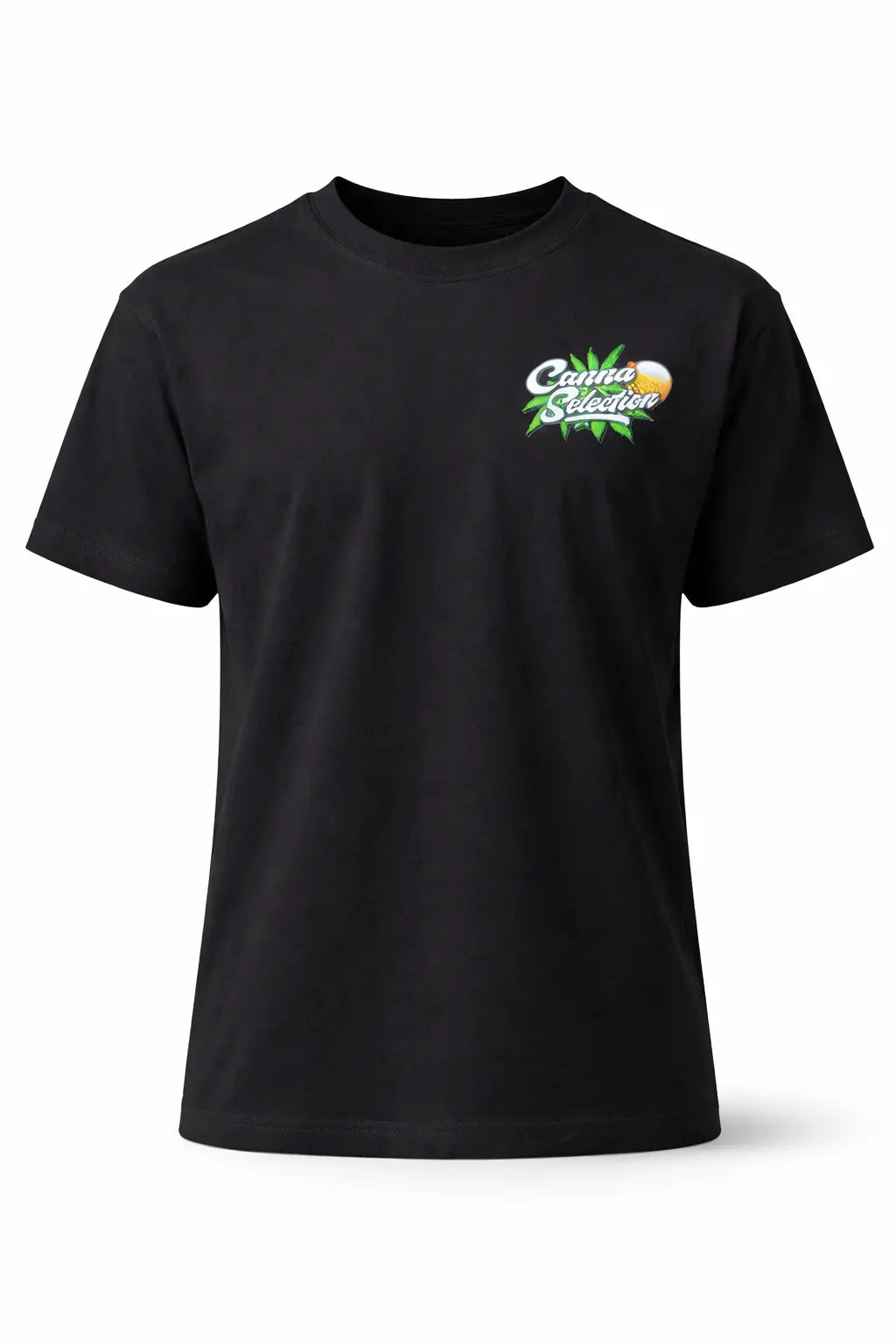 T-Shirt Logo - Boxed – Deep Black - CannaSelection®