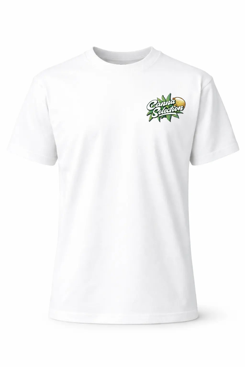 T-Shirt Logo - Boxed – White - CannaSelection®