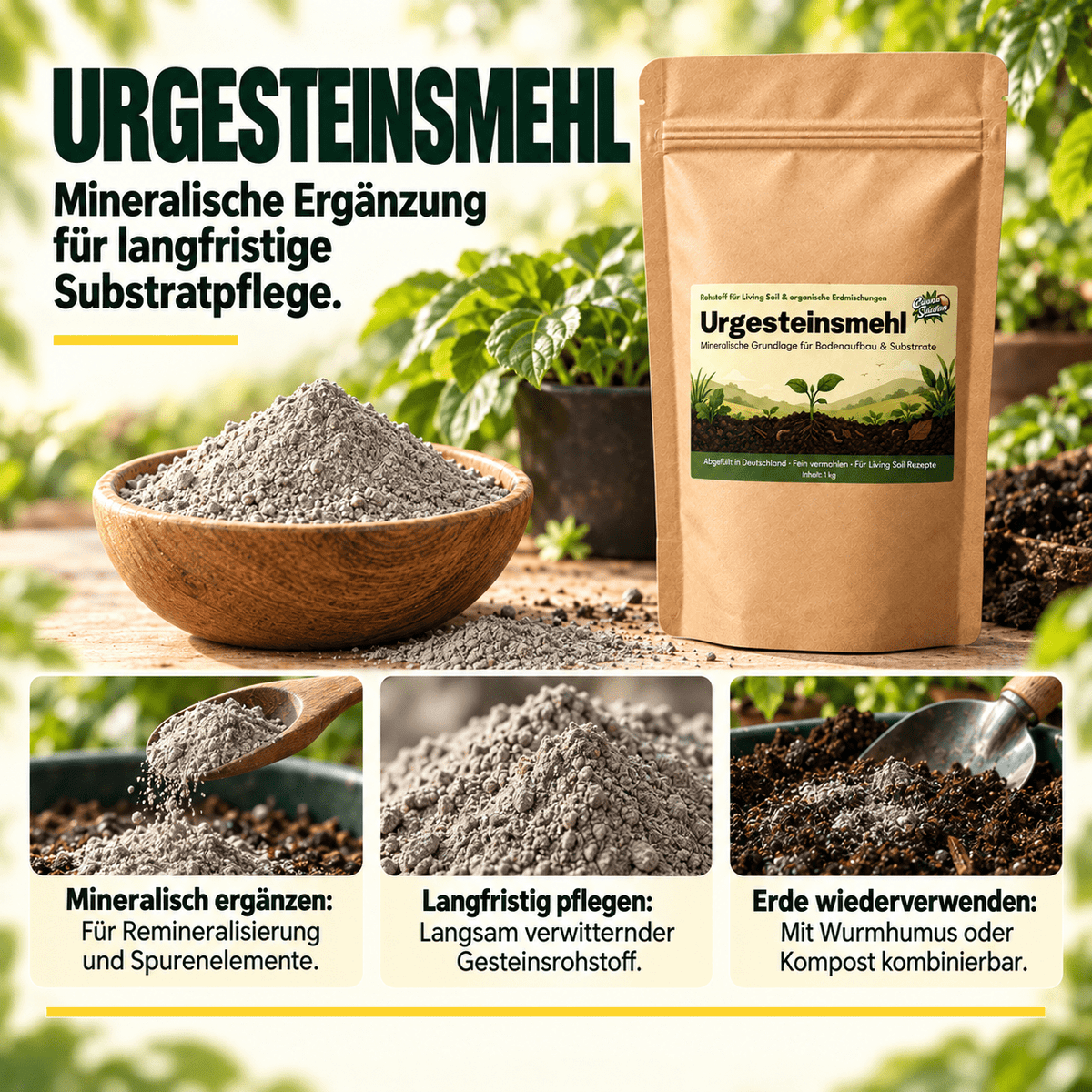 Urgesteinsmehl - CannaSelection®