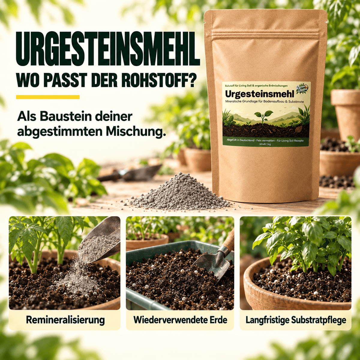 Urgesteinsmehl - CannaSelection®