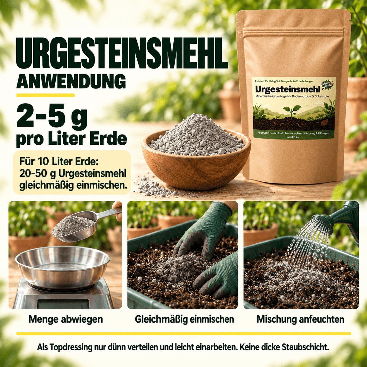 Urgesteinsmehl - CannaSelection®