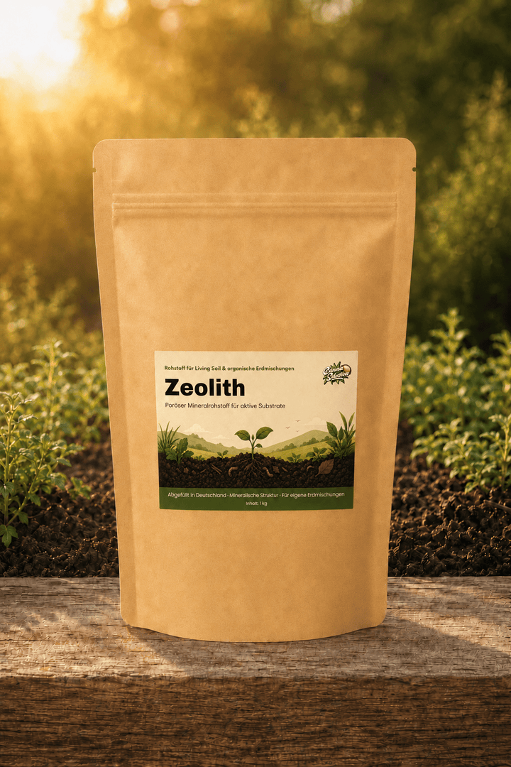Zeolith – mineralischer Speicherstoff für Living Soil - CannaSelection®