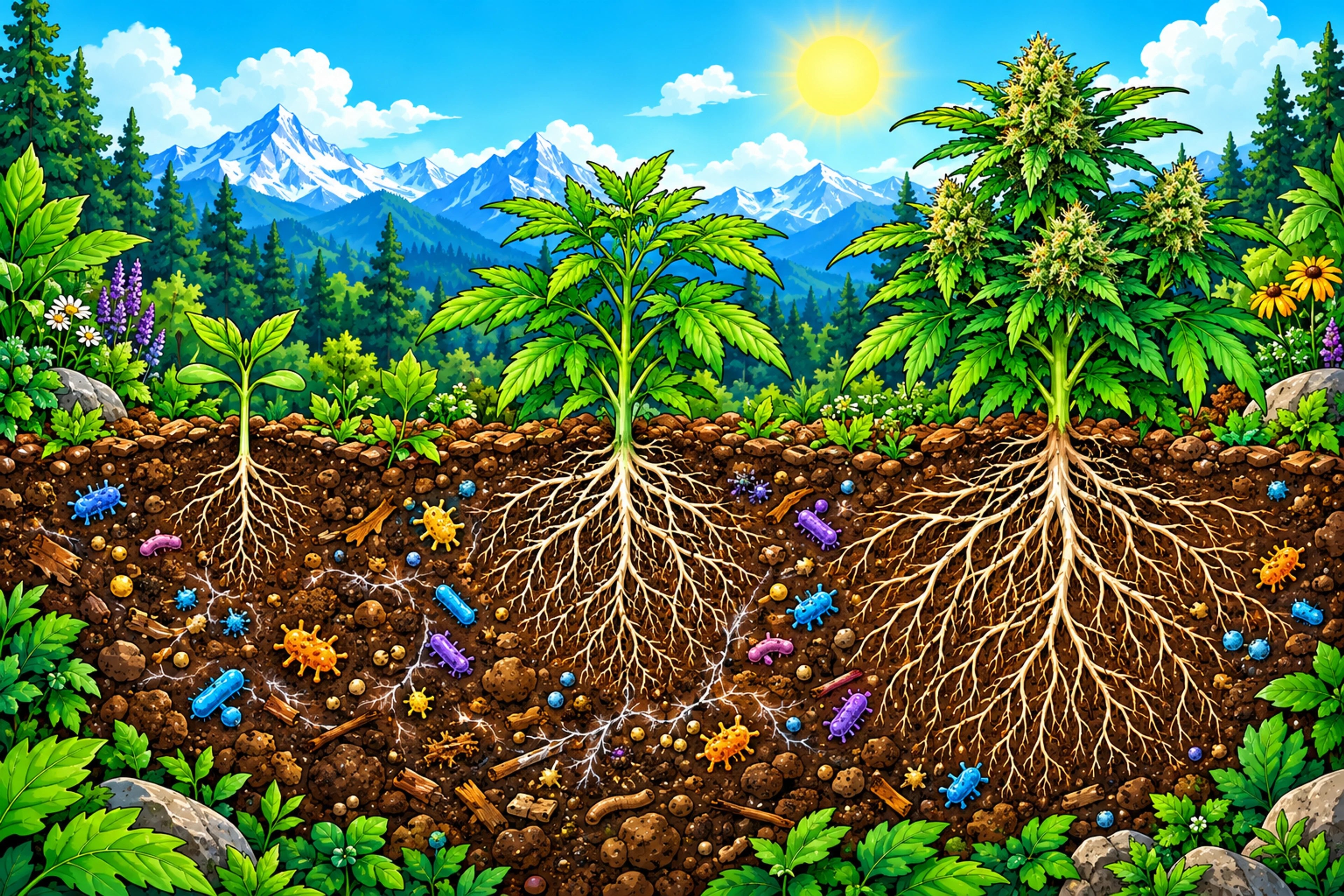 Organic Line application schedule