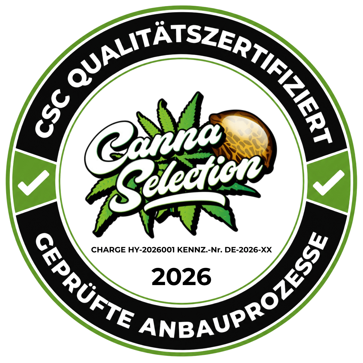 Certificación de calidad CSC de CannaSelection®