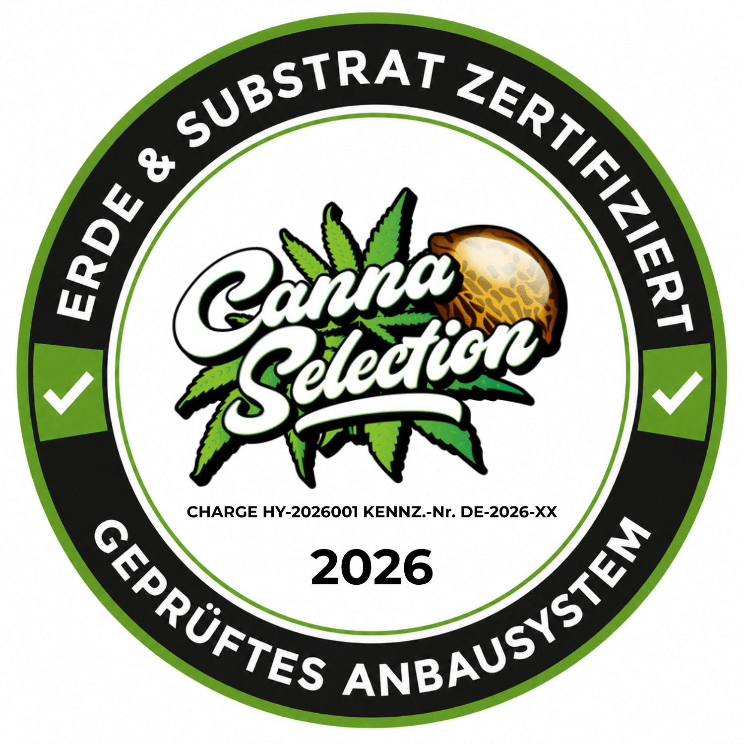 Tierra y sustrato certificados por CannaSelection®