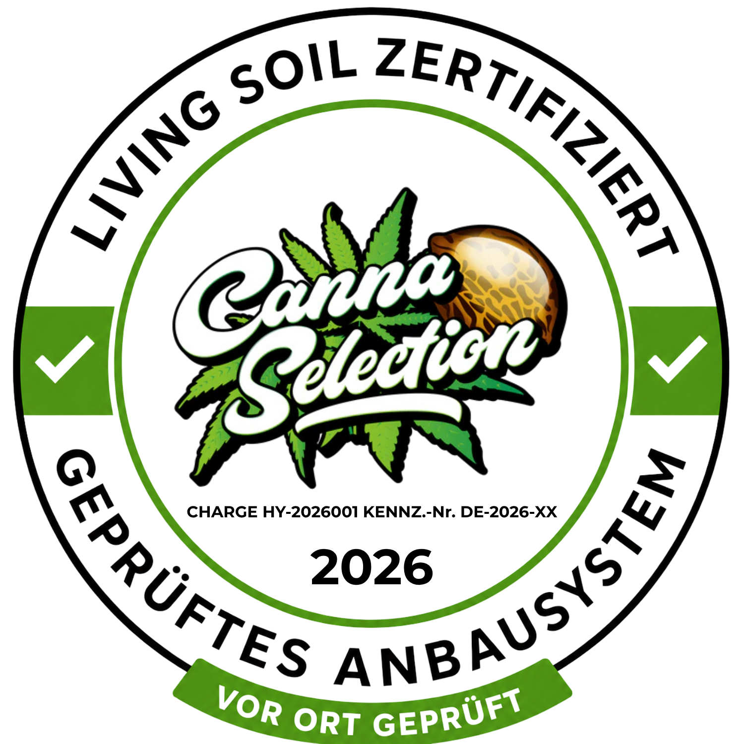 CannaSelection® Living Soil zertifiziert