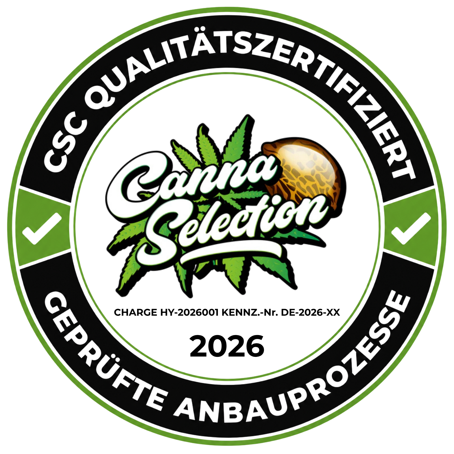 CannaSelection® CSC Qualitätszertifizierung